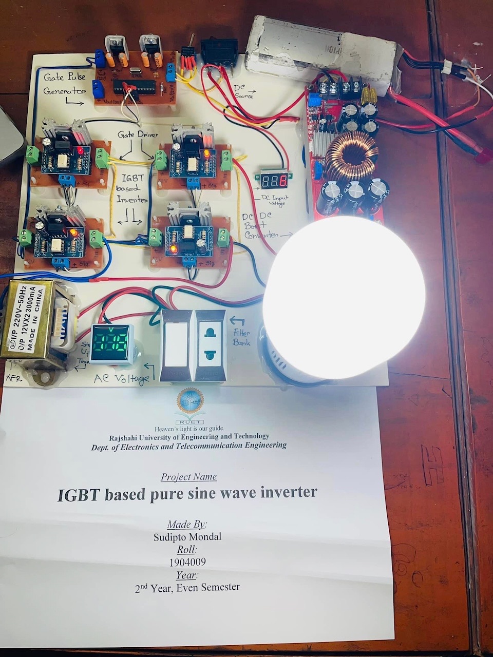 Single Phase H4 Inverter